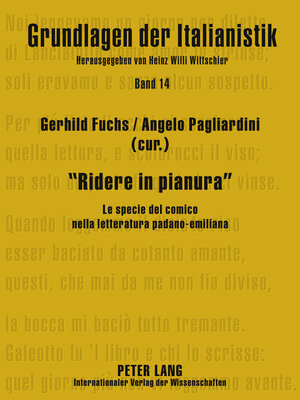 cover image of «Ridere in pianura»
